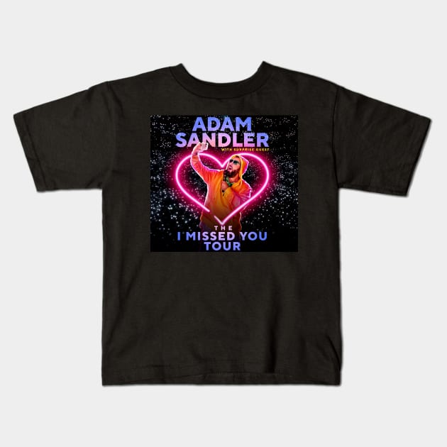 si penyanyi Adam Sandler Kids T-Shirt by jollyangelina93